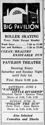 Pavillion Theatre - Old Ad From James Thompson (newer photo)